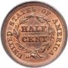 Image 2 : 1854 C-1 R1+ PCGS graded MS64 Red & Brown, CAC Certifie