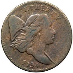 1794 C-2a R2+ Liberty Cap, Head Right G6