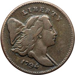 1794 C-4a R3 Liberty Cap, Head Right F12