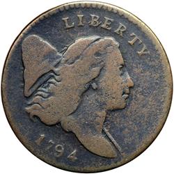1794 C-5a R4+ Liberty Cap, Head Right VG7