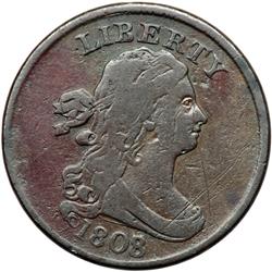 1808/7 C-2 Overdate 8 over 7 VG7