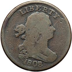 1808/7 C-2 Overdate 8 over 7 G6