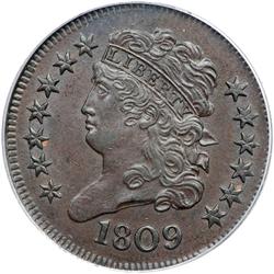 1809 C-2 R3 PCGS graded MS62 Brown