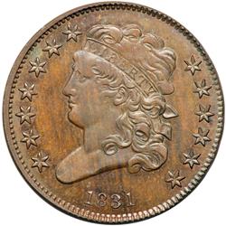 1831 First Restrike Proof Breen 1-B R6- PCGS graded P