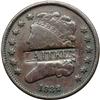 Image 1 : 1832 C-3 R2 Counterstamped Brunk A-152 VG7