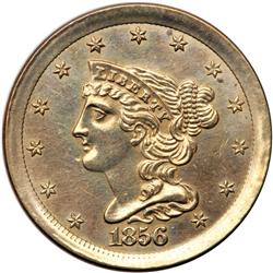 1856 in Copper Nickel Judd-177 Breen 1-B R4 Proof-50