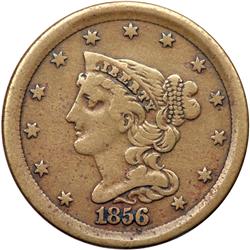 1856 in Copper Nickel Judd-177 Breen 1-B R4 Proof-12