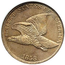 1858 Flying Eagle 1C. Lg Letters