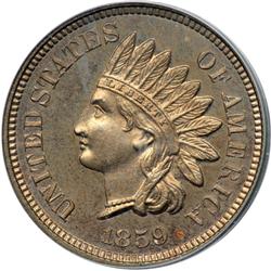1859 Indian Head 1C