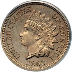 1863 Indian Head 1C