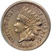 Image 1 : 1864 Indian Head 1C. Copper-Nickel