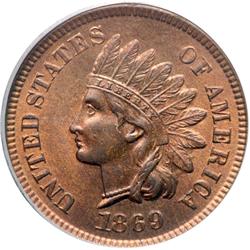 1869 Indian Head 1C