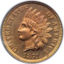 1871 Indian Head 1C