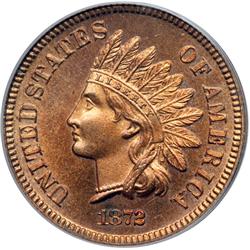 1872 Indian Head 1C