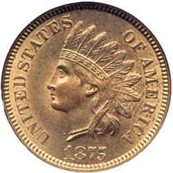 1875 Indian Head 1C NGC MS64