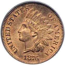 1876 Indian Head 1C