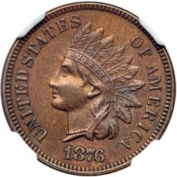 1876 Indian Head 1C