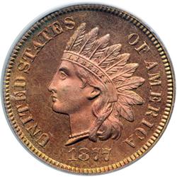 1877 Indian Head 1C