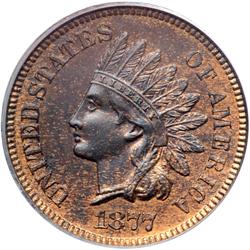 1877 Indian Head 1C