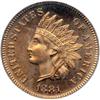 Image 1 : 1881 Indian Head 1C PCGS PF66 RD