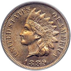 1889 Indian Head 1C