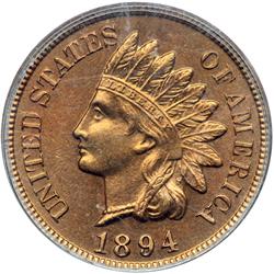 1894 Indian Head 1C PCGS PF66 RD