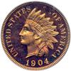 Image 1 : 1904 Indian Head 1C PCGS PF65 RDCAM