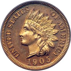 1905 Indian Head 1C PCGS PF65 RD