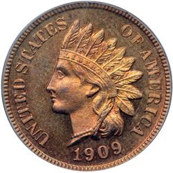 1909 Indian Head 1C PCGS PF65 RD