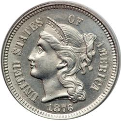 1876 Nickel 3C
