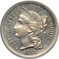 1882 Nickel 3C