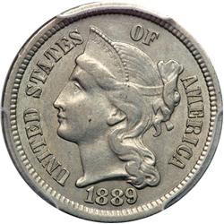 1889 Nickel 3C