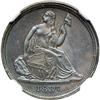 Image 1 : 1837 Liberty Seated H10C NGC MS64