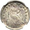 Image 1 : 1853 Liberty Seated H10C. Arrows NGC AU58
