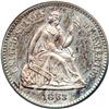 Image 1 : 1863 Liberty Seated H10C