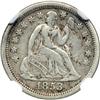 Image 1 : 1853 Liberty Seated 10C. No Arrows NGC VF20