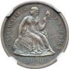 Image 1 : 1860-O Liberty Seated 10C NGC AU58