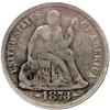 Image 1 : 1873-CC Liberty Seated 10C. Arrows