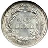 Image 2 : 1893-O Barber 10C NGC MS65