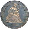 Image 1 : 1863 Liberty Seated 25C PCGS PF64 BR