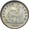 Image 1 : 1876 Liberty Seated 25C