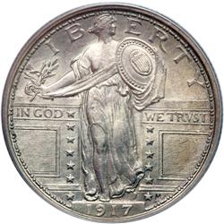 1917 Liberty Standing 25C. Type 1