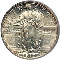 1917-S Liberty Standing 25C. Type 1