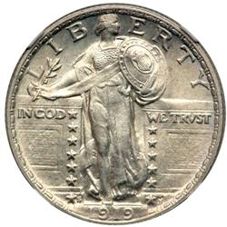 1919-S Liberty Standing 25C