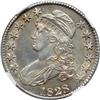 Image 1 : 1828 Bust 50C. Sq Base 2, Sm 8's, Lg Letters