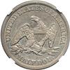 Image 2 : 1845 Liberty Seated 50C NGC EF40