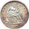 Image 1 : 1846 Liberty Seated 50C. Med Date NGC MS63