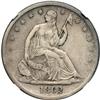 Image 1 : 1862-S Liberty Seated 50C NGC EF45