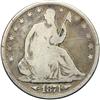Image 1 : 1874-CC Liberty Seated 50C. Arrows