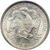 Image 2 : 1883 Liberty Seated 50C